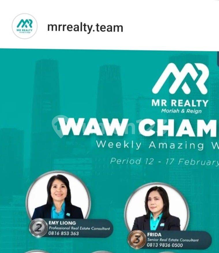 EMY LIONG | Agen Properti MR Realty