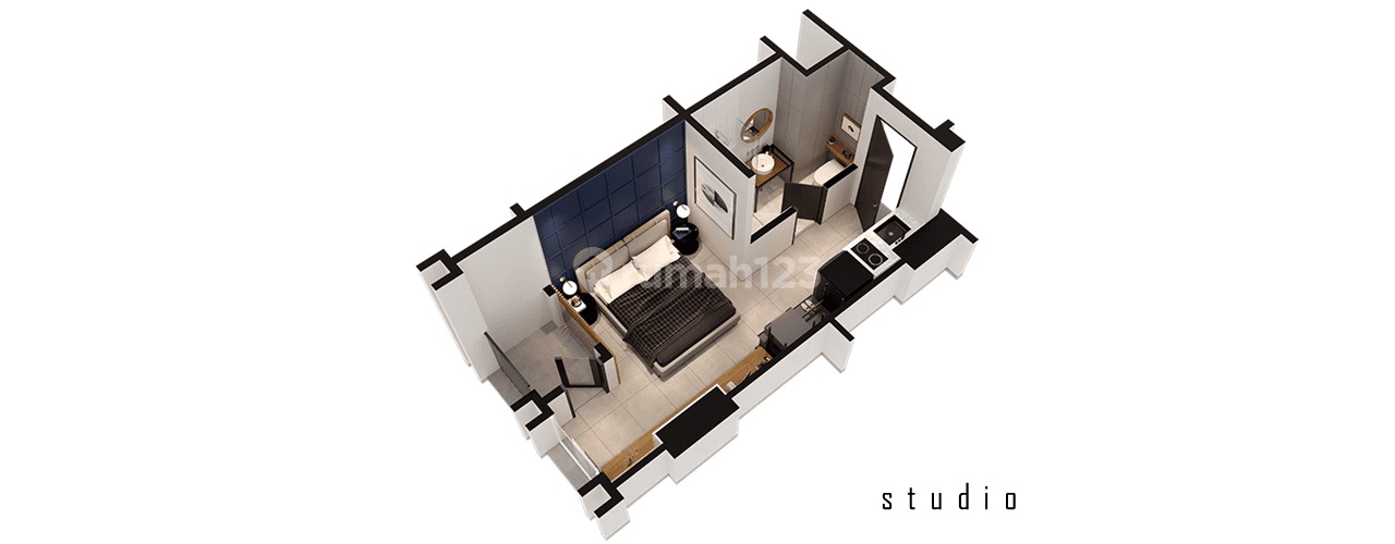 Studio C di Tamansari Skyhive Apartment