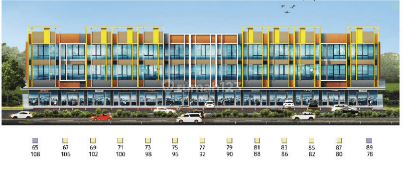 Tipe Standard di Magna Commercial Summarecon