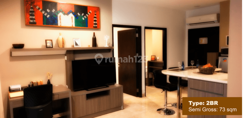 Tipe 2 Bedroom in M Gold Tower