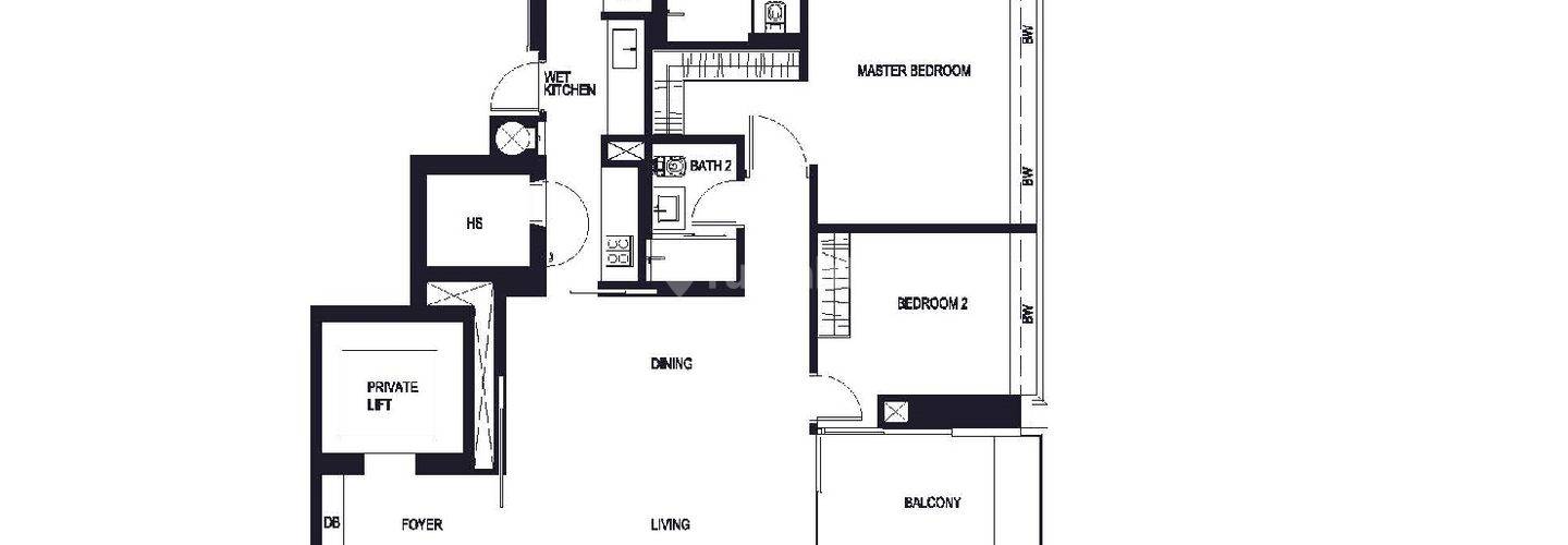 3BR   di Skyline @ Orchard Boulevard