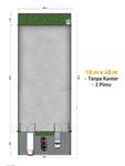 Tipe 18 x 48 Tanpa Kantor in Titanium Smart Warehouse