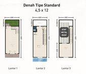 Standar (4,5 x 12 ) di Jababeka Residence