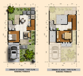 Tipe 73 di Bogor Raya Residence