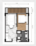 1 BR di Kasamara Residence