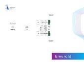 1+1 Bedroom = Emerald (Corner) di The Grand Stand Apartment