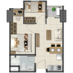 PREMIUM TIPE 2 BR in Grand Central Bogor