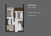 1 BR di Lexington Residence