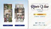 The River View Villa Tipe 8 x 18 in Podomoro River View