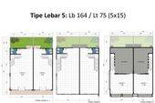 Ruko Lebar 5 di Academia Boulevard
