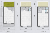 Tipe 4×9 Plaza Standar di Ruko Virginia Arcade BSD City