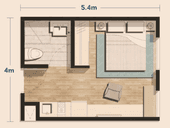 1 BR in Chadstone Cikarang