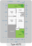 Tipe 40/72 in Adisari Residence Piyungan