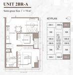 2BR-A di Branz Mega Kuningan