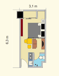 Studio 18 A di Apartemen Samesta Sentraland Medan