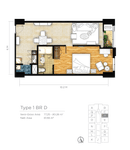 Unit 1 BR di One East Penthouse & Residences Surabaya