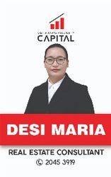 Desi Maria Capital | Agen Properti Capital Real Estate Agent
