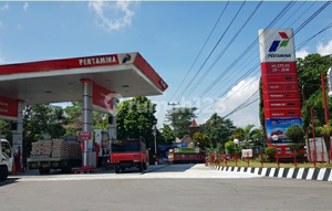 SPBU Pasti Pas aktif di jalan raya Boyolali Semarang