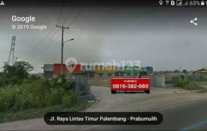 Gudang 480m2 dekat Pintu Tol Keramasan Kapalbetung Palembang