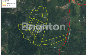 TANAH LUAS DI JALUR KM 8-SEPINGGAN RENCANA RAW JALAN 20 METER, POTENSIAL UNTUK INVES ATAU BANGUN PERUMAHAN.