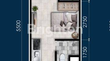 Gambar 4 DIBAWAH HARGA PASAR APARTEMEN TIPE STUDIO THE MONDE CITY DI PASIR PUTIH