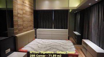 Gambar 2  Apartemen M Town Signature 2 Bedroom Full furnished Depan Sms