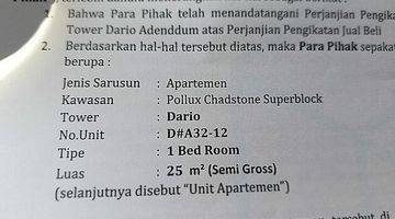 Gambar 4 Apartemen chadstone cikarang