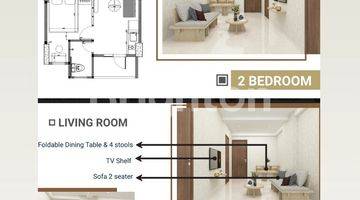 Gambar 2 APARTEMENT OAK TOWER 2 BR FULL FURNISH