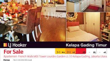 Gambar 1 Apartemen French Walk MOI Tower Lourdes Garden Lantai 10 Kelapa Gading, Jakarta Utara