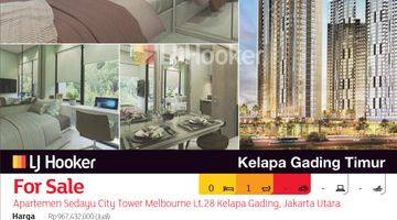 Gambar 2 Apartemen Sedayu City Tower Melbourne Lantai 28 Kelapa Gading, Jakarta Utara