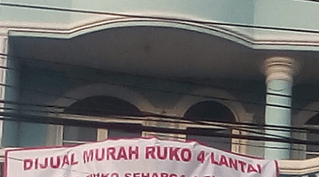 Gambar 1 BUTUH harga DUA RUKO sama dengan SATU ruko , 4 lantai JL  Ishak Djuarsa  Bogor