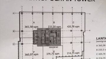 Gambar 3 Office Space -Metropolitan Tower - Bare Condition