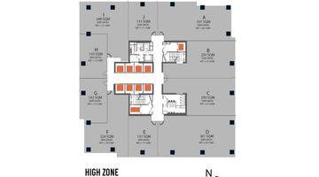 Gambar 4 Whole Floor Office Space Grade A Building at Jakarta Selatan