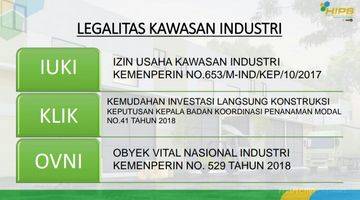 Gambar 3 A.78.HALAL INDUSTRIAL PARK (HIPS) - BEST SELLER - Saatnya Punya Pabrik HALAL Sendiri (GRADE A+++++)