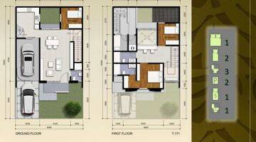 Gambar 3 Rumah 2 Lantai Cluster Precia @The Eminent BSD AA