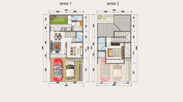 Gambar 4 Rumah 2 lantai di Perumahan Sanur Valley @ Serpong Murah!