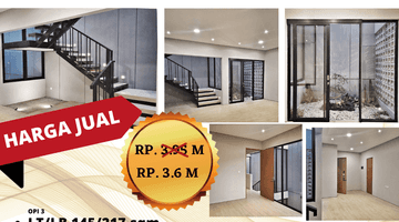 Gambar 1 Rumah 2 Lantai Baru Unfurnished SHM di Singgasana Pradana, Bandung