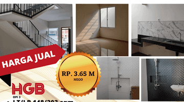 Gambar 2 Rumah 2 Lantai Baru Unfurnished HGB di Singgasana Pradana, Bandung