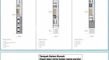 Gambar 1 RUMAH BARU TANJUNG DUREN 3 LANTAI, LT 72, LB 193, SHM, HOKI, 5KT, 4KM, GARASI 1, JALAN 2 MOBIL, COCOK RUMAH TINGGAL