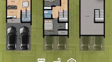 Gambar 4 Rumah Smart Home Plus Rooftop Di Cijantung Pasar Rebo Jakarta Timur