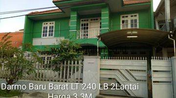 Gambar 1 Rumah  Darmo Baru Barat Surabaya 2 Lantai