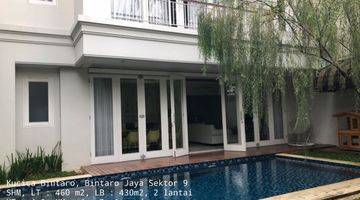 Gambar 1 Turun Harga! Rumah Mewah Swimming Pool Besar Kucica Bintaro Jaya