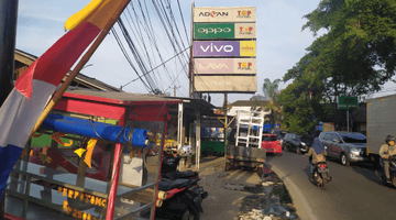 Gambar 5 rumah ruko di pinggir jalan raya cipondoh dkt lampu merah cocok buat usaha