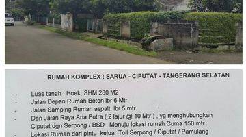 Gambar 1 Rumah hook, Lokasi Strategis dekat pintu tol serpong