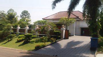 Gambar 1 Rumah Sultan View Lapangan Golf Mewah Bagus Semi Furnished Mediterania 2 Sentul City Bogor 