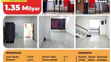 Gambar 1 Dijual rumah MURAAAHH 1,35M-an Taman semanan. 