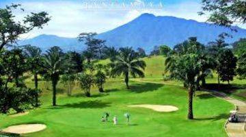 Gambar 1 Kavling Tanah view Golf, Danau, Gunung Salak, Gunung Pangrango, Gunung Gede dan Kota Bogor