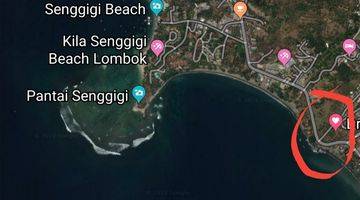 Gambar 2 Lahan Beach Front Super Premium (8.200 M2) Di Pantai Senggigi / Setangi Pasir Putih