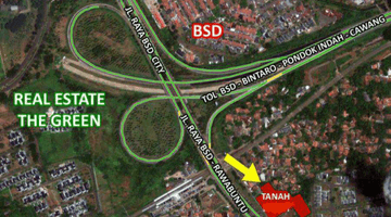 Gambar 1 Tanah Strategis di Pinggir jalan raya BSD