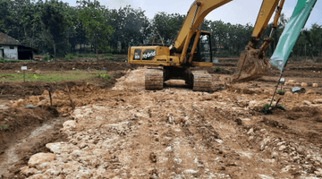 Gambar 3 Tanah 200 Meter Bonus Pohon Kelengkeng dan Gazebo